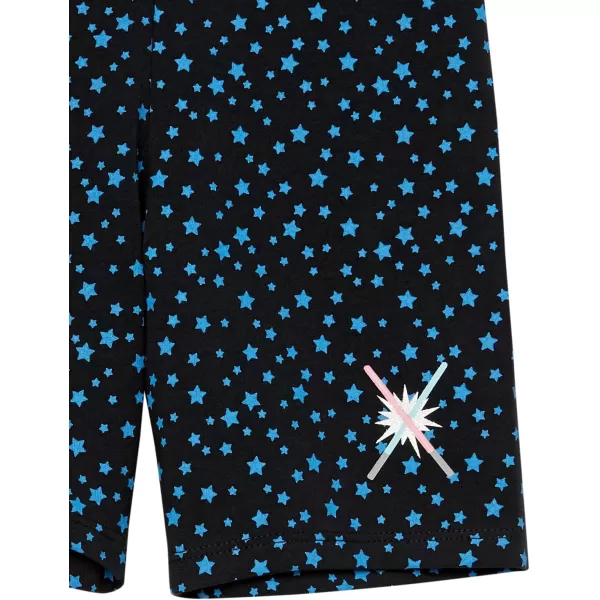 Amazon Essentials Disney  Marvel  Star Wars  Frozen  Princess Girls and Toddlers Bike Shorts Previously Spotted ZebraStar Wars Child Regular Fit