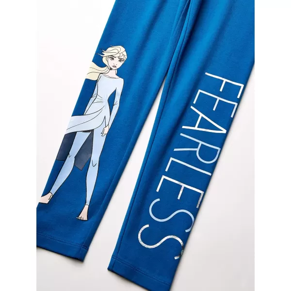 Amazon Essentials Disney  Marvel  Star Wars  Frozen  Princess Girls and Toddlers Leggings MultipacksFrozen 2 Fearless Regular