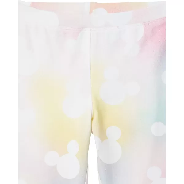 Amazon Essentials Disney  Marvel  Star Wars  Frozen  Princess Girls and Toddlers Leggings MultipacksMinnie VibesTie Dye Capri