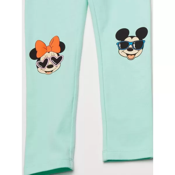 Amazon Essentials Disney  Marvel  Star Wars  Frozen  Princess Girls and Toddlers Leggings MultipacksMinnie VibesTie Dye Regular
