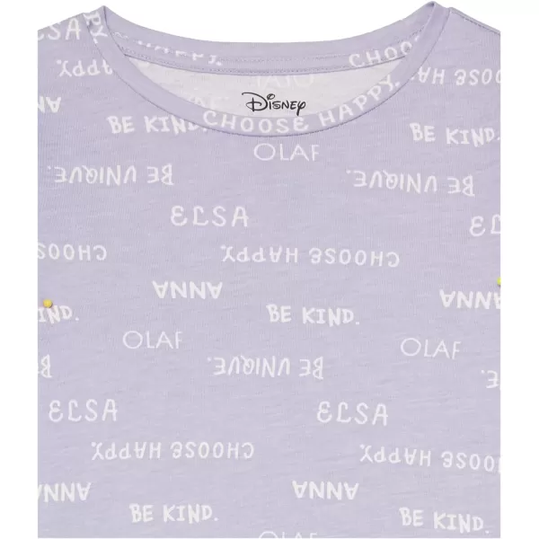 Amazon Essentials Disney  Marvel  Star Wars  Frozen  Princess Girls and Toddlers LongSleeve TShirts Pack of 2Frozen Friends