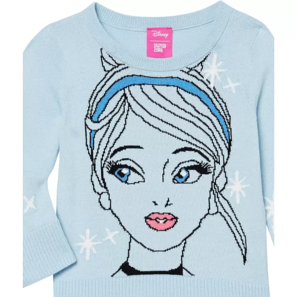 Amazon Essentials Disney  Marvel  Star Wars  Frozen  Princess Girls and Toddlers Pullover Crew SweatersPrincess Cinderella