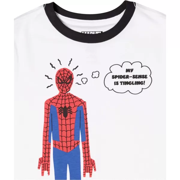Amazon Essentials Disney  Marvel  Star Wars  Frozen Boys and Toddlers ShortSleeve TShirts Previously Spotted Zebra4 Marvel Spiderman