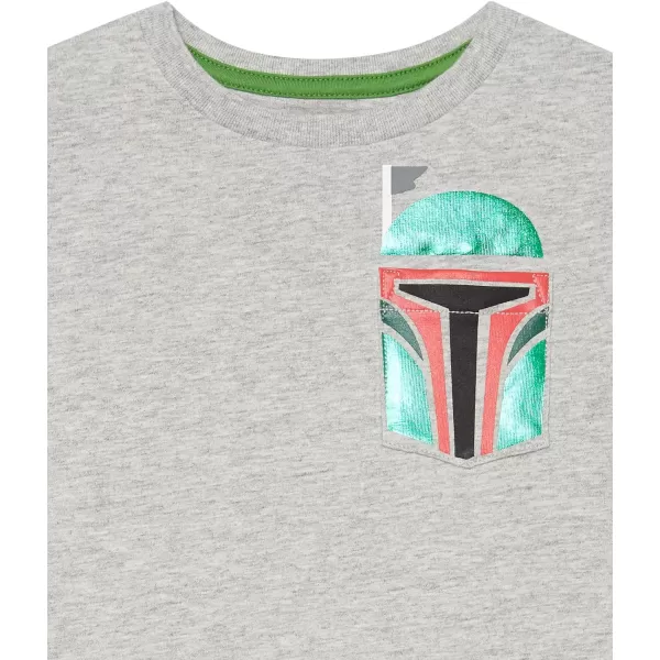 Amazon Essentials Disney  Marvel  Star Wars  Frozen Boys and Toddlers ShortSleeve TShirts Previously Spotted Zebra4 Star Wars Child