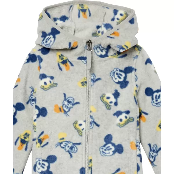 Amazon Essentials Disney  Marvel  Star Wars  Princess Girls and Toddlers Polar Fleece FullZip Hoodie JacketsMickey and Friends