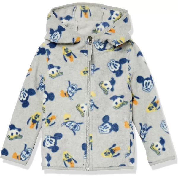 Amazon Essentials Disney  Marvel  Star Wars  Princess Girls and Toddlers Polar Fleece FullZip Hoodie JacketsMickey and Friends