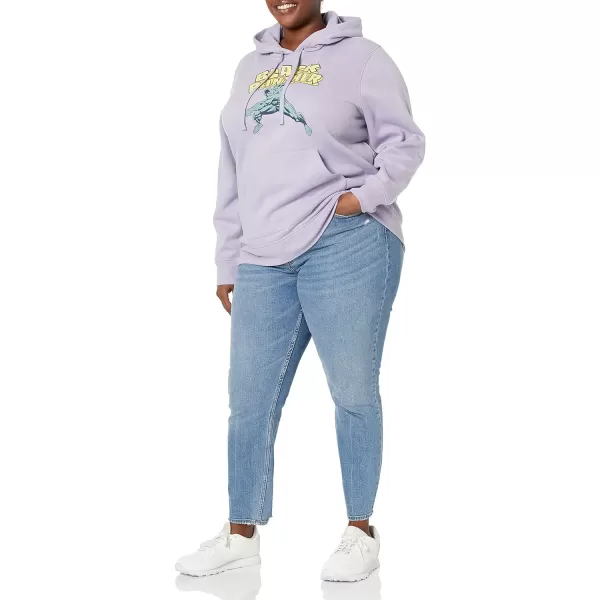 Amazon Essentials Disney  Marvel  Star Wars  Princess Womens Fleece Pullover Hoodie Sweatshirts Available in Plus SizeMarvel Black Panther