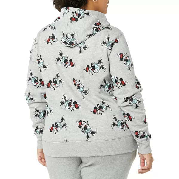 Amazon Essentials Disney  Marvel  Star Wars  Princess Womens Fleece Pullover Hoodie Sweatshirts Available in Plus SizeMinnie Icons