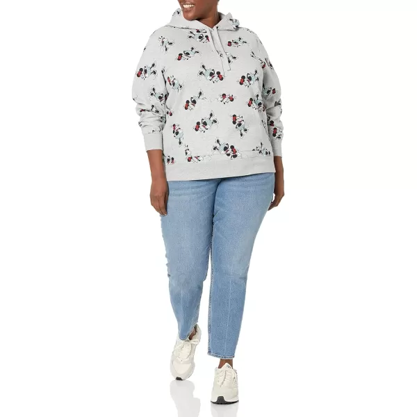 Amazon Essentials Disney  Marvel  Star Wars  Princess Womens Fleece Pullover Hoodie Sweatshirts Available in Plus SizeMinnie Icons