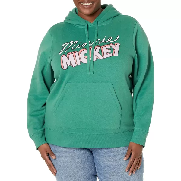 Amazon Essentials Disney  Marvel  Star Wars  Princess Womens Fleece Pullover Hoodie Sweatshirts Available in Plus SizeMinnie Mickey
