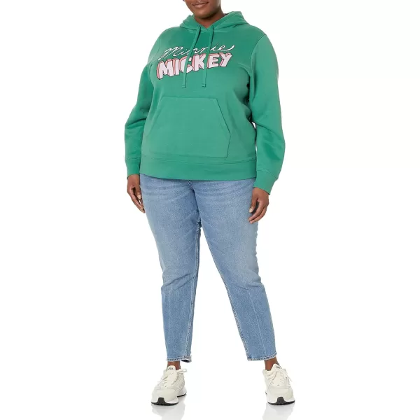 Amazon Essentials Disney  Marvel  Star Wars  Princess Womens Fleece Pullover Hoodie Sweatshirts Available in Plus SizeMinnie Mickey