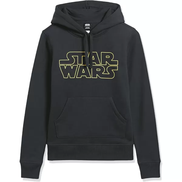 Amazon Essentials Disney  Marvel  Star Wars  Princess Womens Fleece Pullover Hoodie Sweatshirts Available in Plus SizeStar Wars Logo