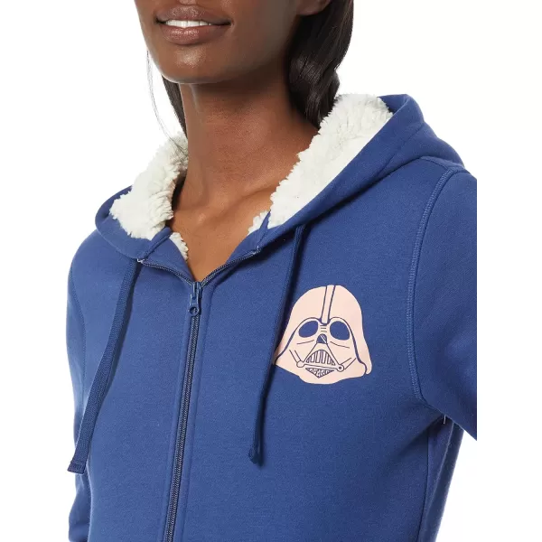 Amazon Essentials Disney  Marvel  Star Wars  Princess Womens Fleece SherpaLined FullZip HoodiesStar Wars Darth