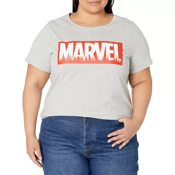 Amazon Essentials Disney  Marvel  Star Wars  Princess Womens ShortSleeve CrewNeck TShirts Pack of 2Marvel Avengers