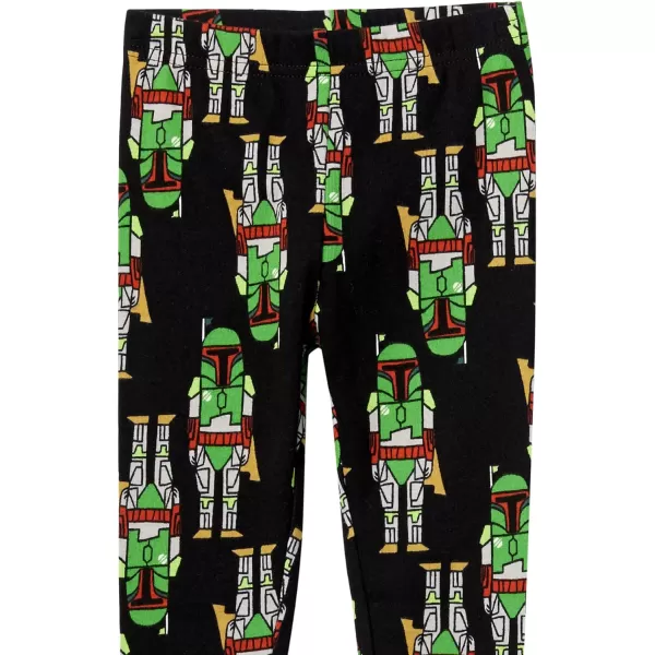 Amazon Essentials Disney  Marvel  Star Wars Babies Toddlers and Boys Pajama Set Previously Spotted Zebra Multipacks2 Star Wars Boba Fett Logo