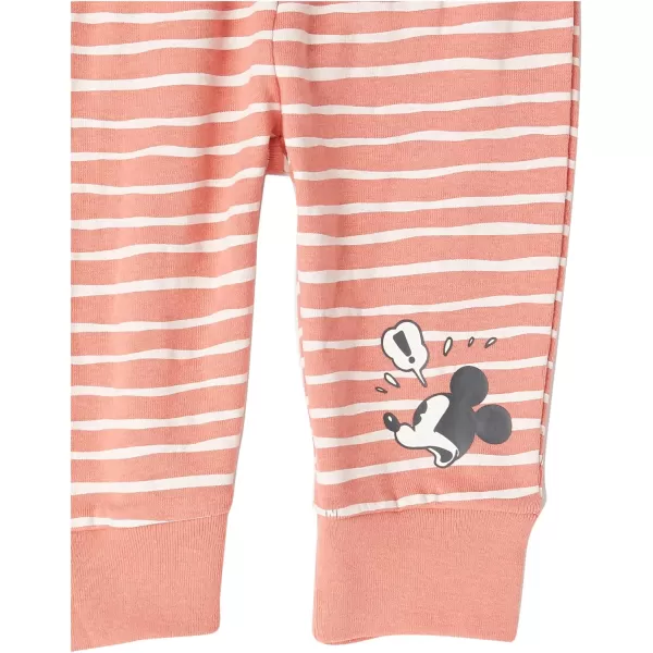 Amazon Essentials Disney  Marvel  Star Wars Baby Boys Pants Pack of 4Mickey Expressions