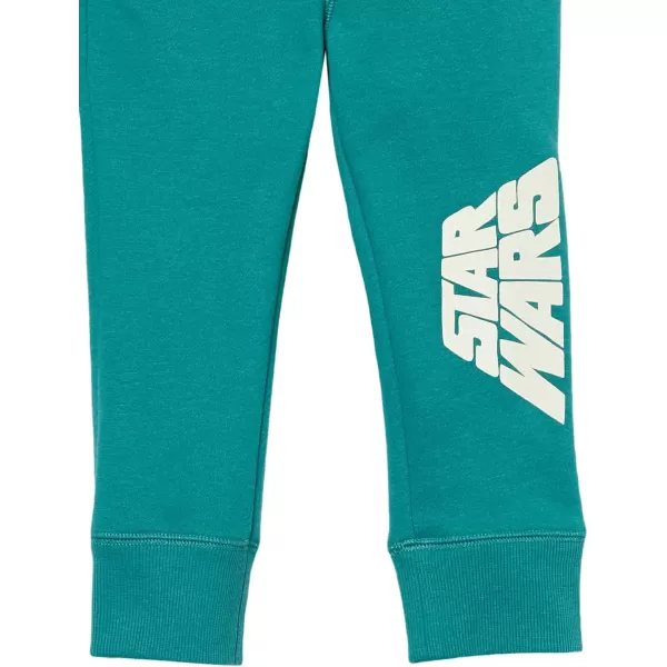 Amazon Essentials Disney  Marvel  Star Wars Boys and Toddlers Fleece Jogger Sweatpants Multipacks2pack Star Wars Vader Printlogo