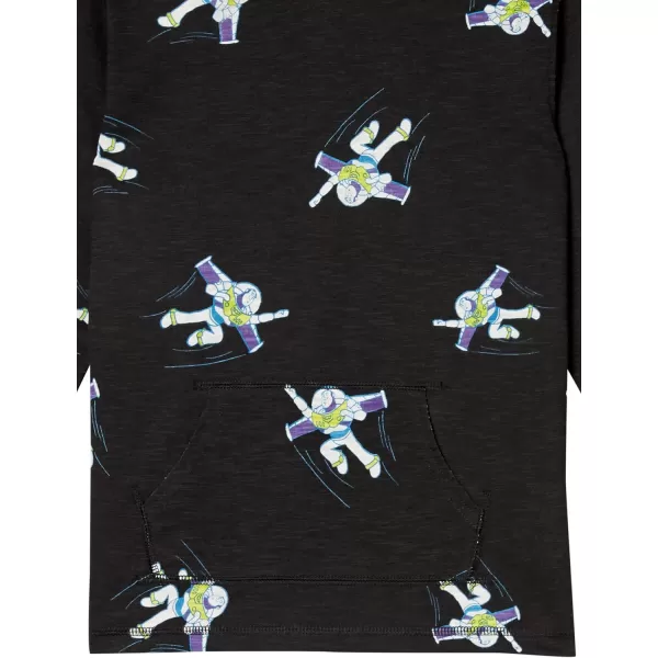 Amazon Essentials Disney  Marvel  Star Wars Boys and Toddlers Lightweight Hooded LongSleeve TShirts Pack of 2Toy Story Space