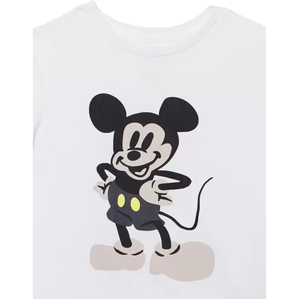 Amazon Essentials Disney  Marvel  Star Wars Boys and Toddlers LongSleeve TShirts Pack of 2Wavy Mickey