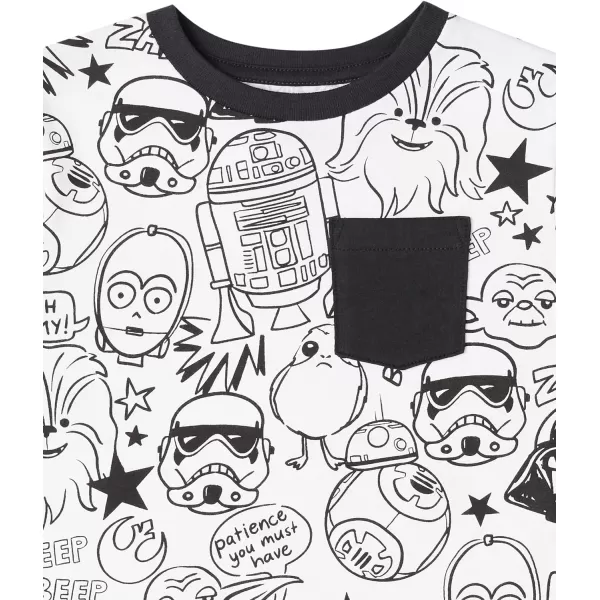 Amazon Essentials Disney  Marvel  Star Wars Boys and Toddlers Outfit Sets Previously Spotted ZebraStar Wars Dark Side