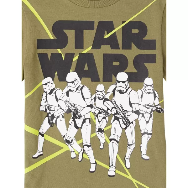 Amazon Essentials Disney  Marvel  Star Wars Boys and Toddlers Outfit Sets Previously Spotted ZebraStar Wars Wookiee