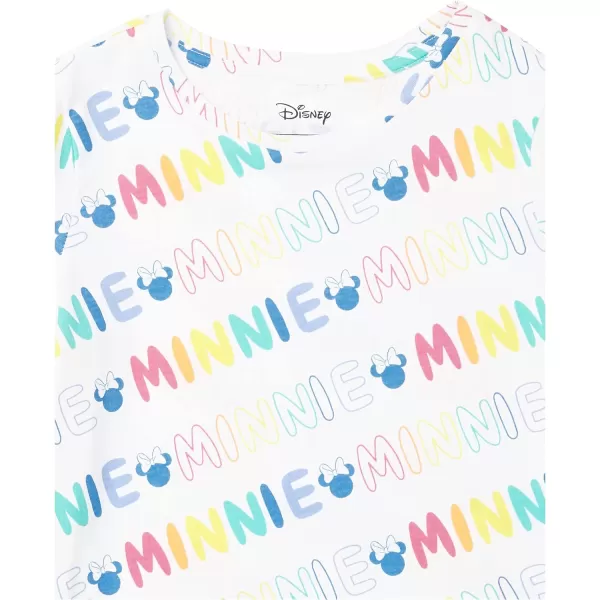 Amazon Essentials Disney  Marvel  Star Wars Girls and Toddlers LongSleeve TShirts Previously Spotted Zebra Pack of 4Minnie Skater