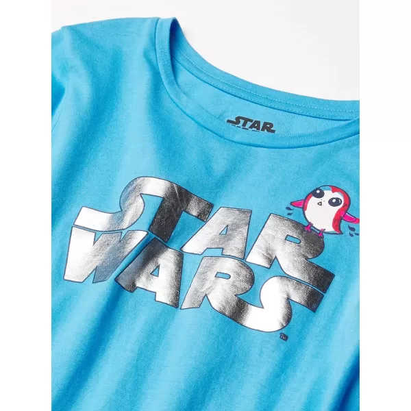 Amazon Essentials Disney  Marvel  Star Wars Girls and Toddlers LongSleeve TShirts Previously Spotted Zebra Pack of 4Star Wars Rule the Galaxy