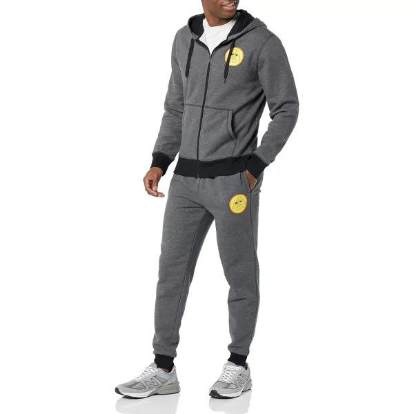 Amazon Essentials Disney  Marvel  Star Wars Mens Fleece FullZip Hoodie Sweatshirts Available in Big amp TallStar Wars Vader Patch