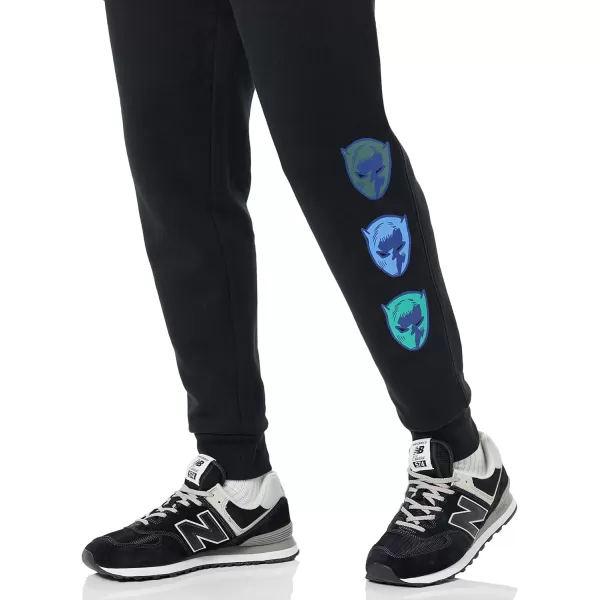 Amazon Essentials Disney  Marvel  Star Wars Mens Fleece Jogger SweatpantsMarvel Black Panther