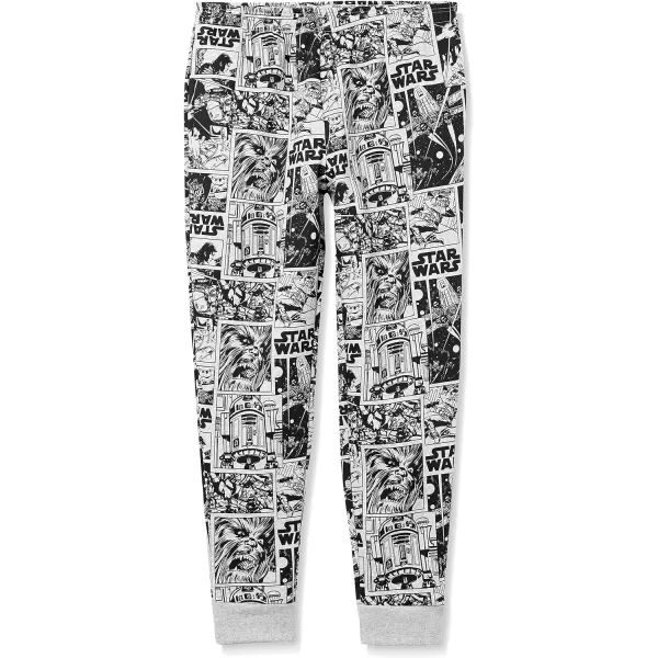 Amazon Essentials Disney  Marvel  Star Wars Mens Fleece Jogger SweatpantsStar Wars Comic