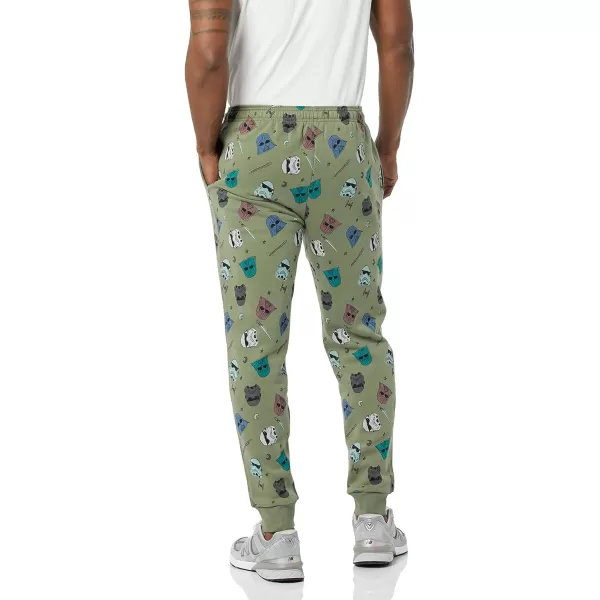 Amazon Essentials Disney  Marvel  Star Wars Mens Fleece Jogger SweatpantsStar Wars Friends