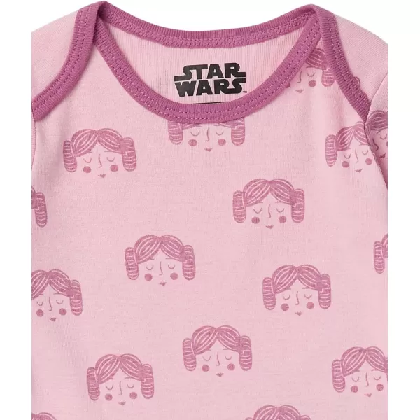 Amazon Essentials Disney  Marvel  Star Wars Unisex Babies 6Piece Outfit Set Pack of 6Star Wars Tiny Rebel