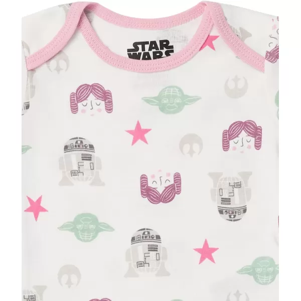 Amazon Essentials Disney  Marvel  Star Wars Unisex Babies 6Piece Outfit Set Pack of 6Star Wars Tiny Rebel