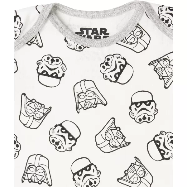 Amazon Essentials Disney  Marvel  Star Wars Unisex Babies 6Piece Outfit Set Pack of 6Star Wars Tiny Trooper