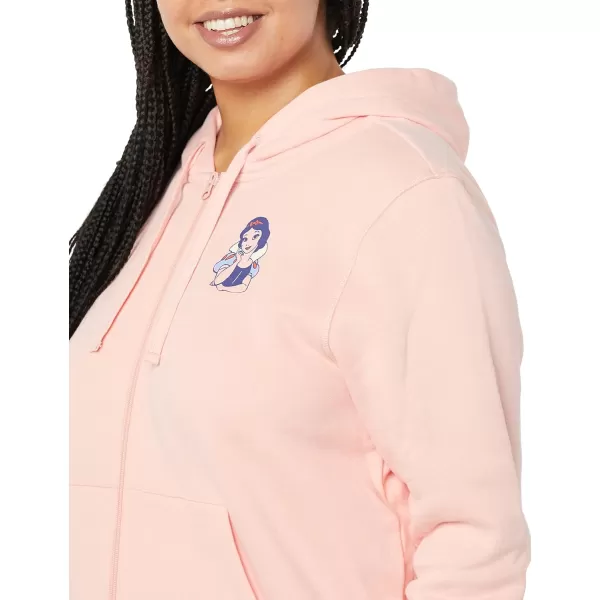 Amazon Essentials Disney  Marvel  Star Wars Womens Fleece FullZip Hoodie Sweatshirts Available in Plus SizeSnow White