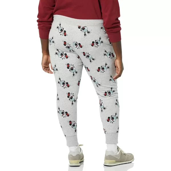 Amazon Essentials Disney  Marvel  Star Wars Womens French Terry Fleece Jogger SweatpantsMinnie Icons