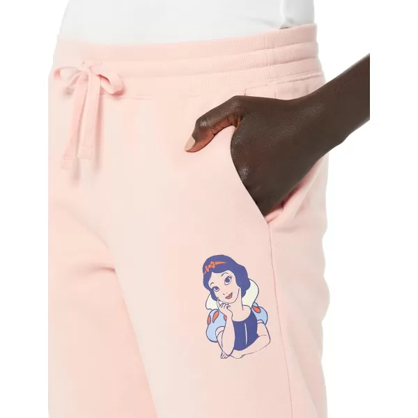 Amazon Essentials Disney  Marvel  Star Wars Womens French Terry Fleece Jogger SweatpantsSnow White