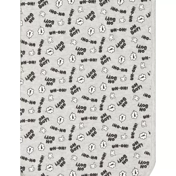 Amazon Essentials Disney  Star Wars Unisex Babies Burp Cloths Pack of 66pack Mickey Expressions