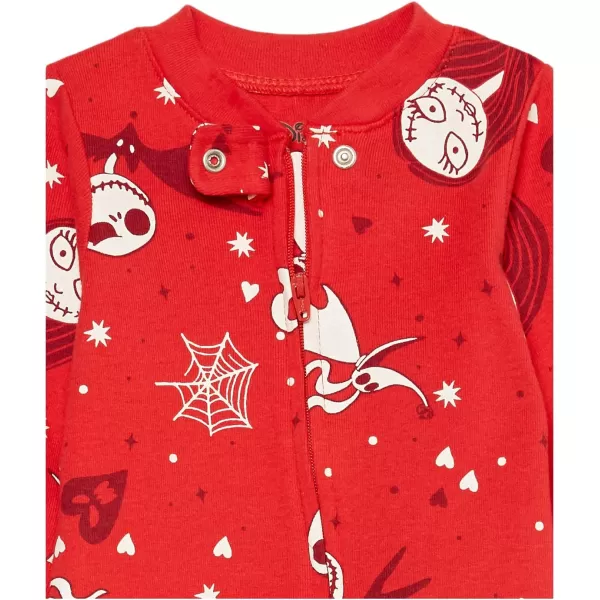 Amazon Essentials Disney Family Matching Pajama Sleep Sets3 Months Nightmare Valentine  Sleep amp Play
