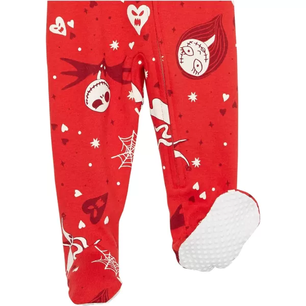 Amazon Essentials Disney Family Matching Pajama Sleep Sets3 Months Nightmare Valentine  Sleep amp Play