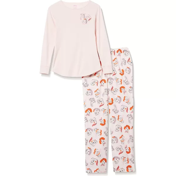 Amazon Essentials Disney Family Matching Pajama Sleep SetsAdult Ultimate Princess  Womens