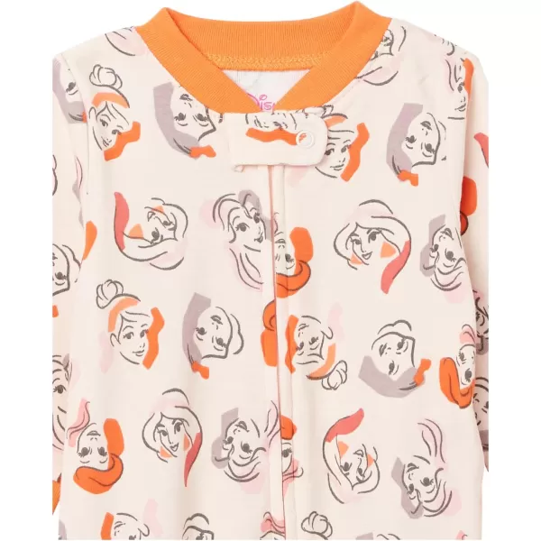 Amazon Essentials Disney Family Matching Pajama Sleep SetsKids amp Baby 2pack Ultimate Princess  Sleep amp Play