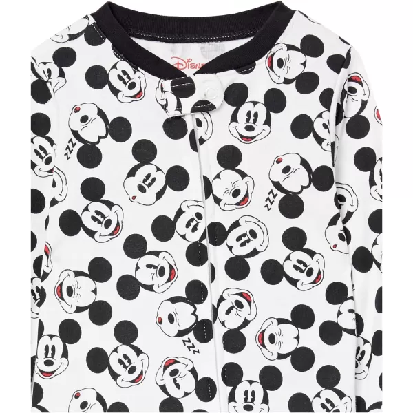 Amazon Essentials Disney Family Matching Pajama Sleep SetsKids amp Baby Mickey Moods  Footed Sleeper