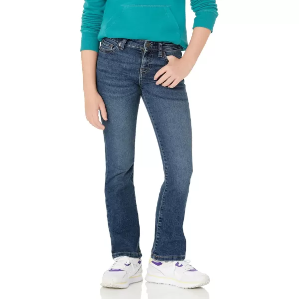 Amazon Essentials Girls Slim BootCut Stretch JeansMedium Wash