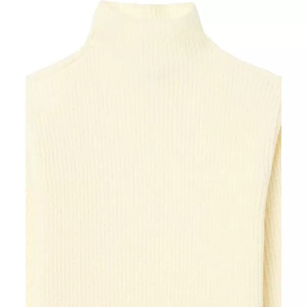 Amazon Essentials Girls Soft Touch LongSleeve Mock Neck Sweater DressIvory