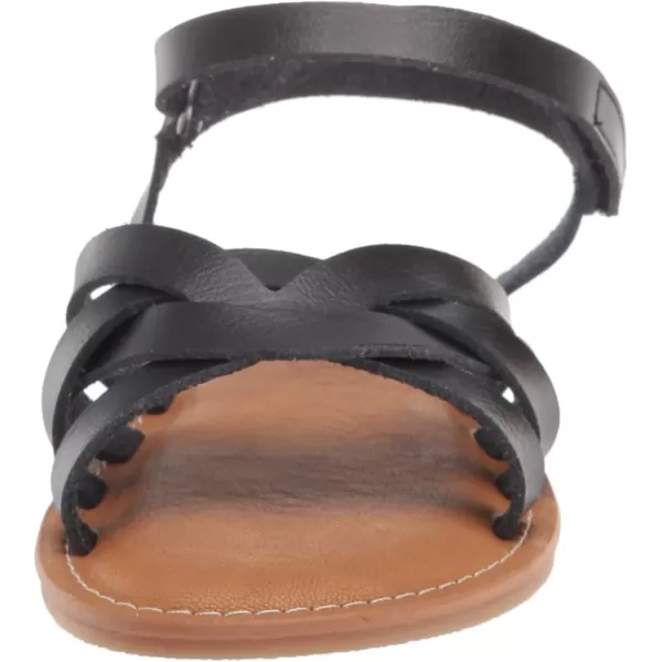 Amazon Essentials Girls Strappy SandalBlack