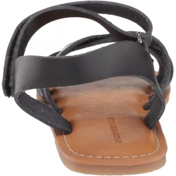 Amazon Essentials Girls Strappy SandalBlack