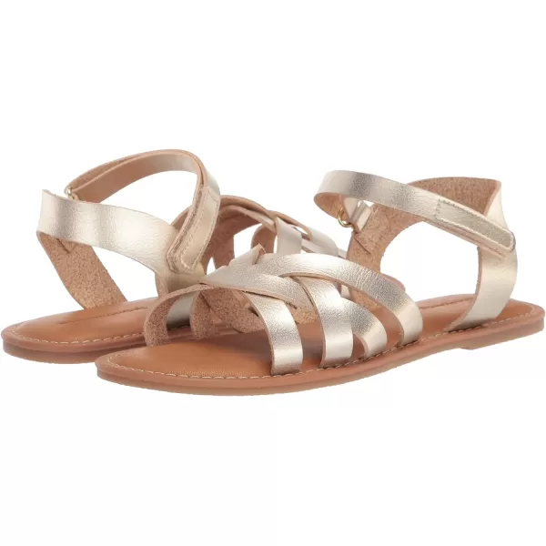 Amazon Essentials Girls Strappy SandalGold