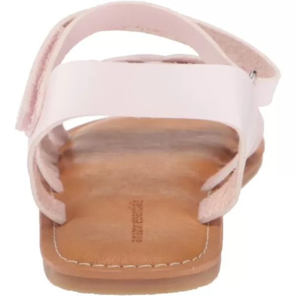 Amazon Essentials Girls Strappy SandalLight Pink