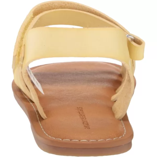 Amazon Essentials Girls Strappy SandalPastel Yellow